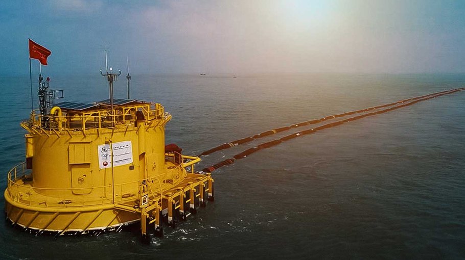 Single-Point Mooring  set for deployment