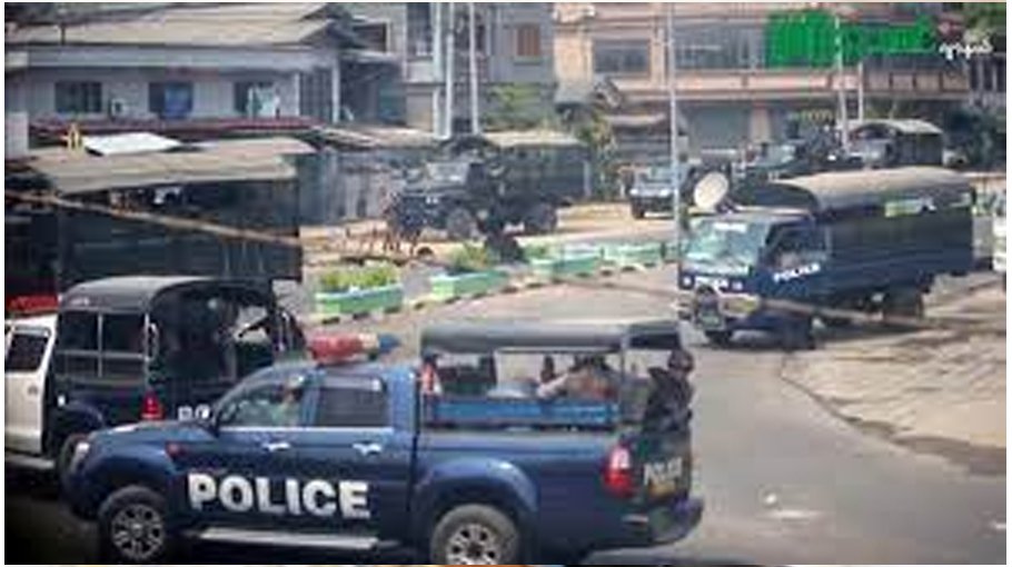 Families of Myanmar military evacuated from war-torn  Kachin State