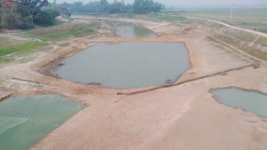 Chalan Beel drying up