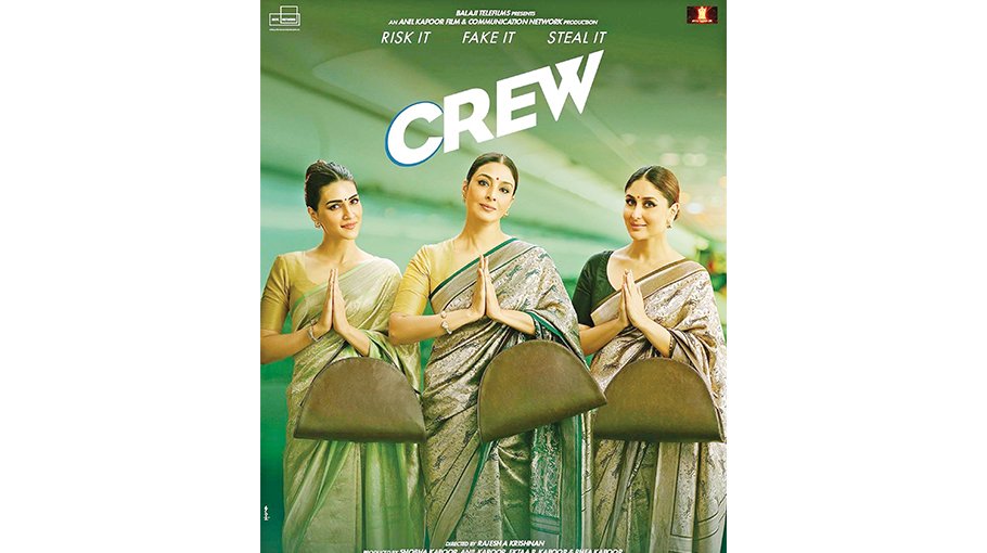 Tabu, Kareena and Kriti  shine in hit 'Crew'