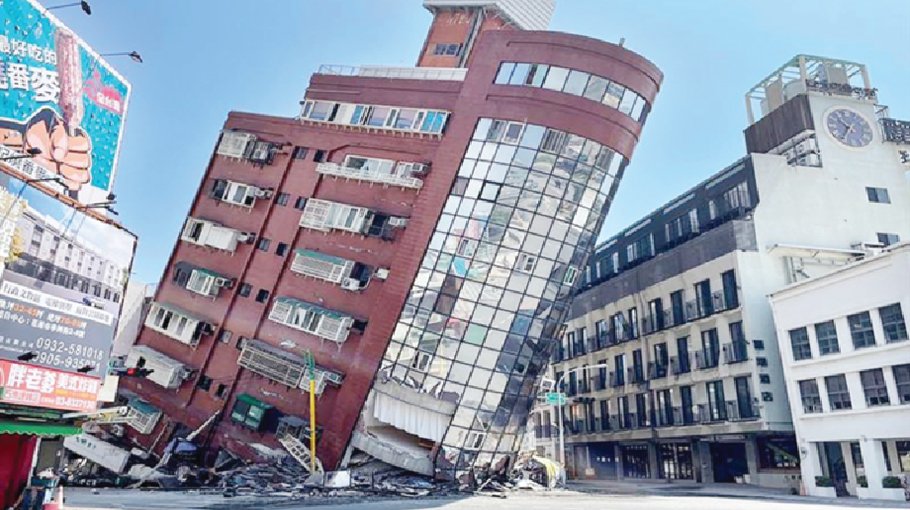 9 killed as strongest quake in 25 years rocks Taiwan 