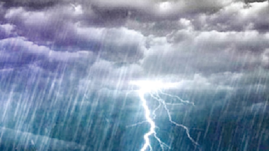 Rain or thundershowers over  four divisions likely