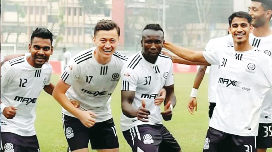 Mohammedan trounce Russel, Jamal share points   
