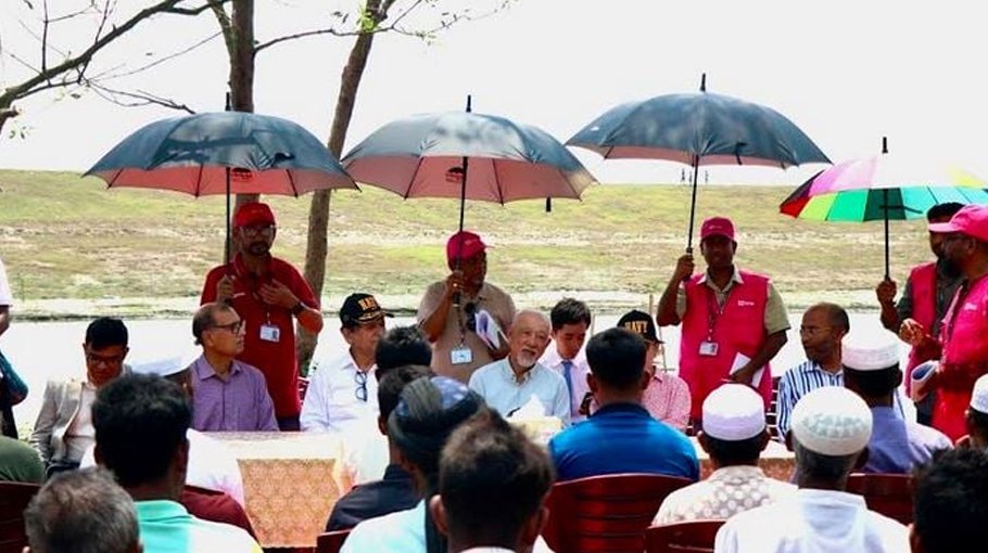 Nippon Foundation chief for Rohingya youth’s  skill development  