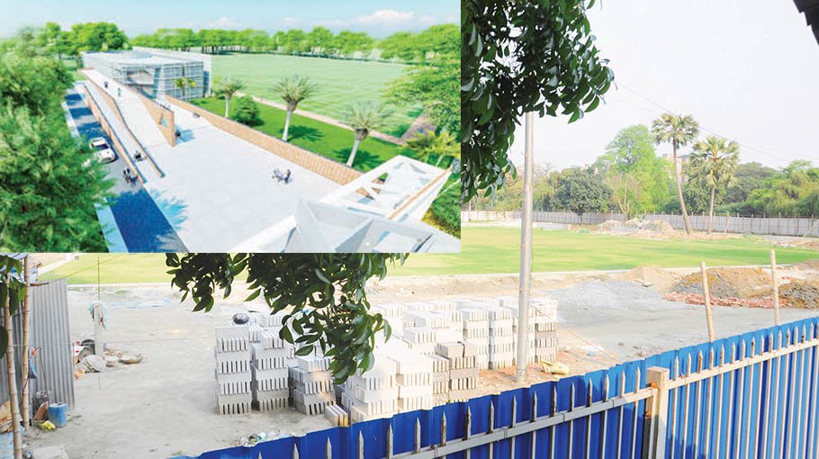 Playground for people with disabilities   nearly ready