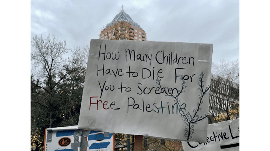 Elites in the global north are  scared to talk about Palestine