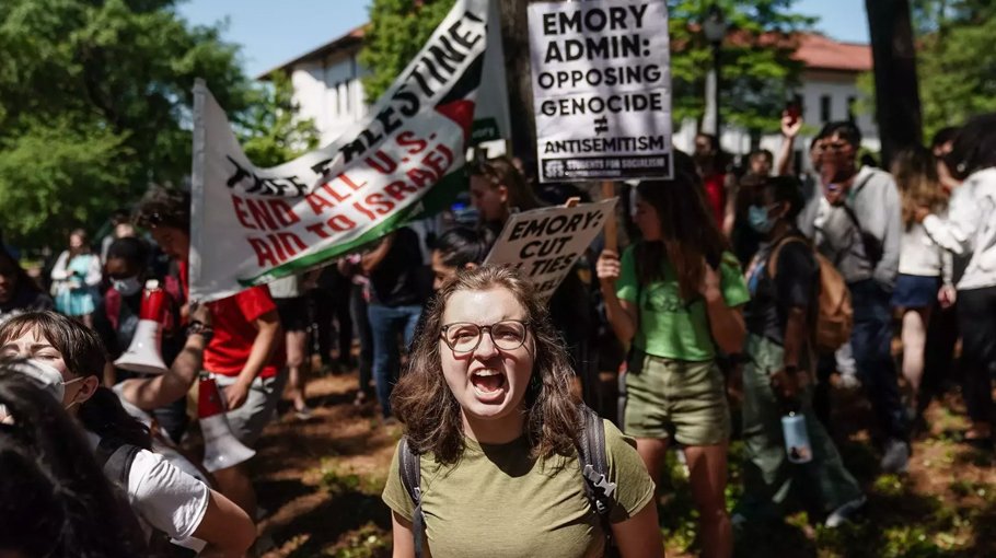Pro-Palestinian US campus protests grow as police crack down