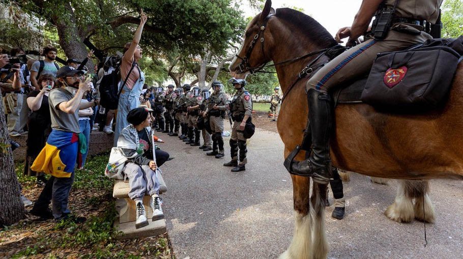 How a Police raid on Columbia protest ignited campus movement