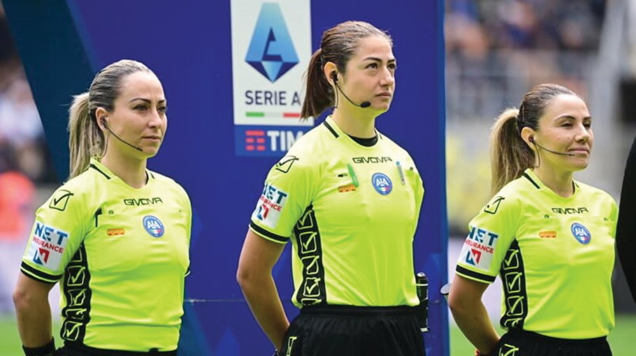 All-female team referee for Serie A 