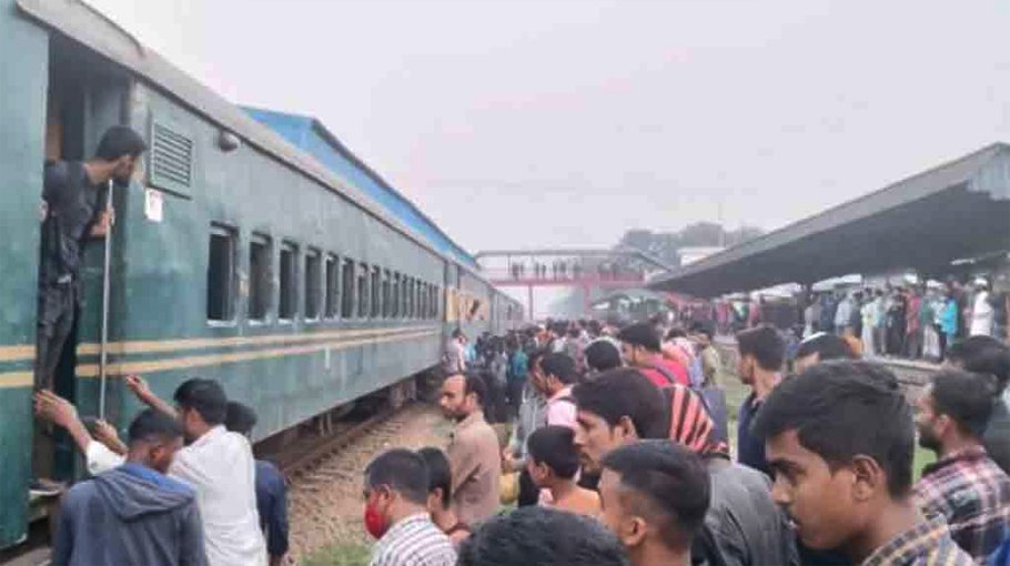 NCPSRR against  railways ticket   price hike