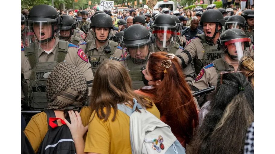 France deploys riot police, cuts funding to quell campus protests over Gaza