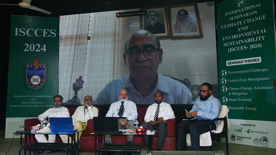 Seminar on climate  change held at NSTU