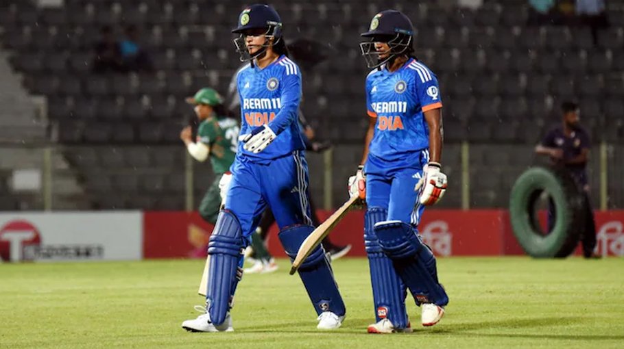 Tigresses falter in rain-hit T20I