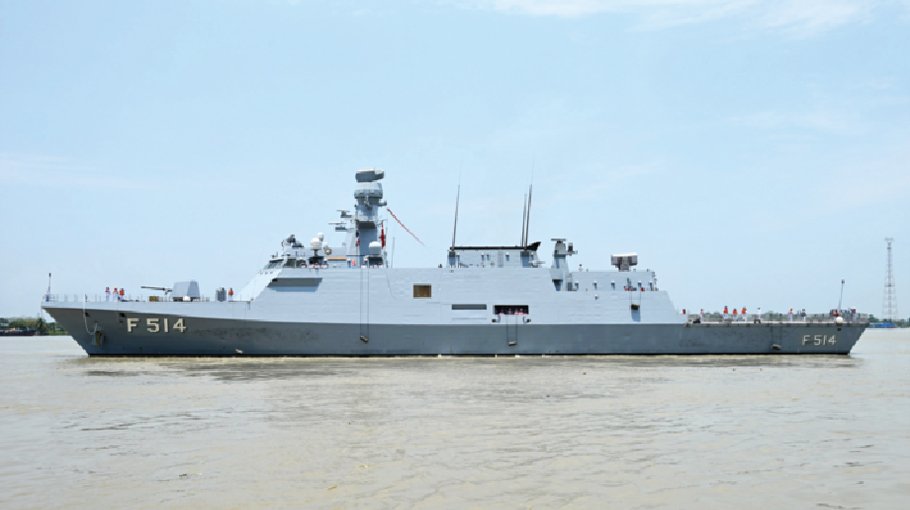 Turkish Navy warship TCG Kinaliada arrives in Ctg port