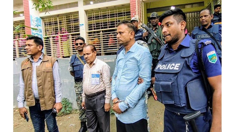 Presiding officer, polling agent held in Bogura