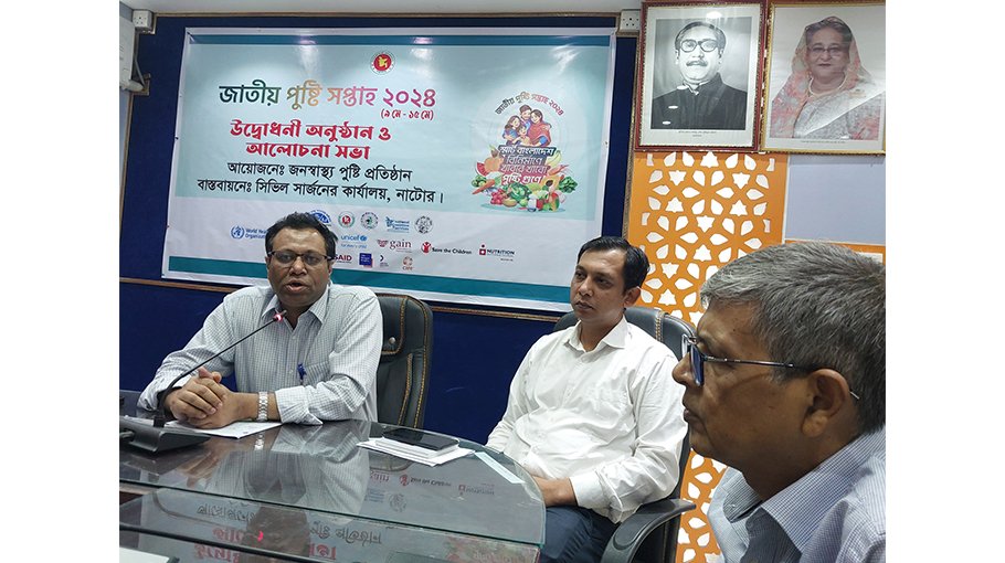National Nutrition Week begins in Natore