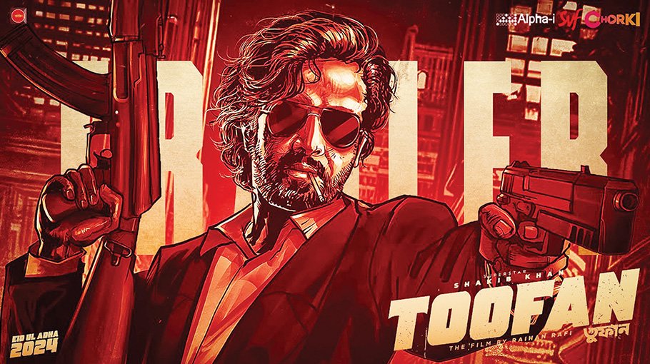 Shakib Khan’s ‘Toofan’ teaser excite fans