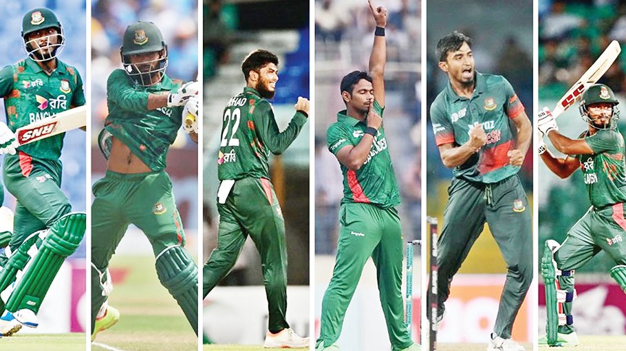 Six Tigers embark on maiden WC voyage