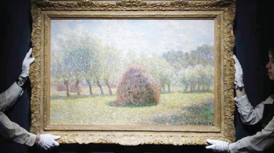Monet painting sold for $35m at New York auction