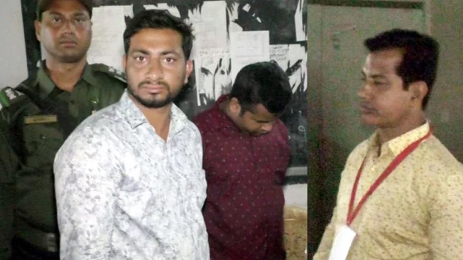 Two held for casting fake votes 