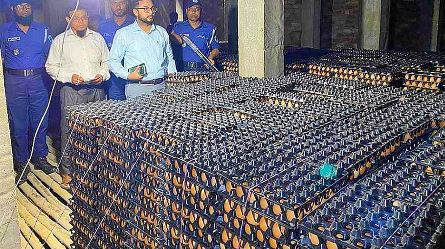 Cold storage fined for storing over 2 lakh eggs in Bogura