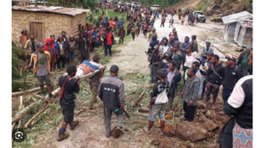 Race to rescue villagers trapped after deadly landslide