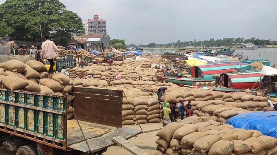 Paddy supply drops as  price low in Ashuganj