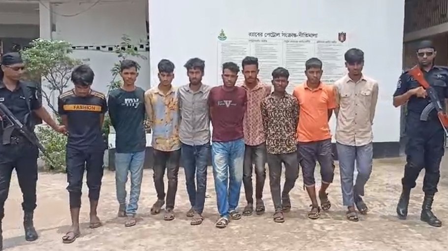 17 held while preparing for robbery in Cox’s Bazar