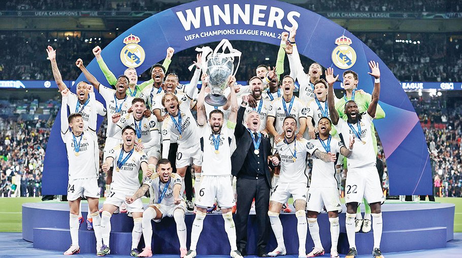 Real beat Dortmund to win record 15th Champions League