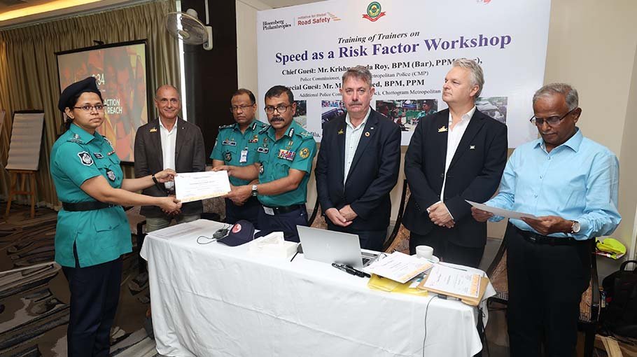 CMP officials receive training on road sefety 