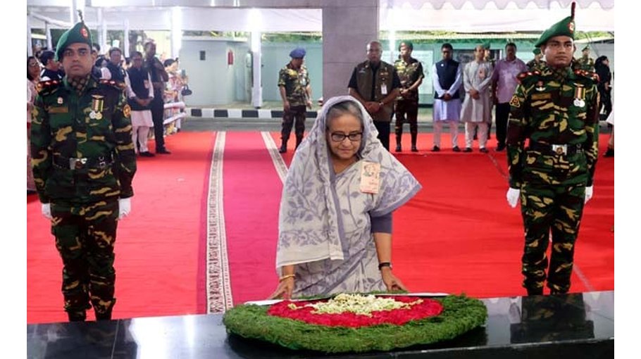 PM pays homage to Bangabandhu on historic Six-Point Day