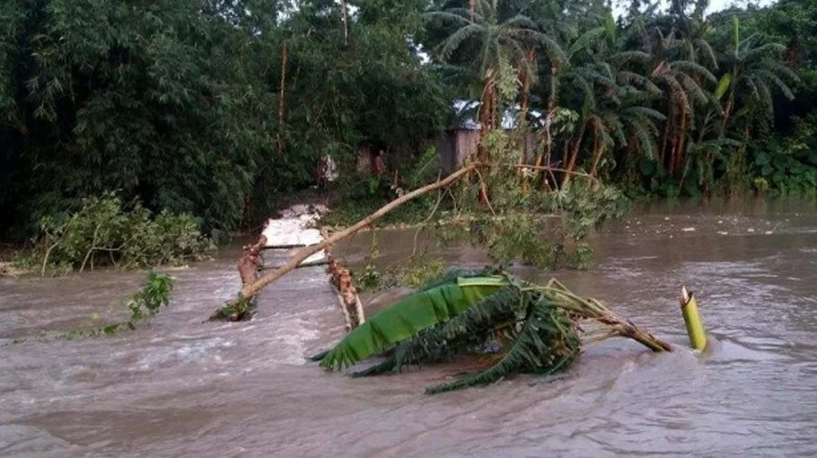 51 rivers swell,  54 fall