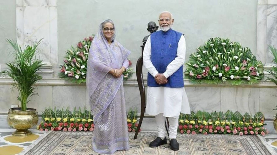 Hasina, Modi for deepening Dhaka-Delhi relations