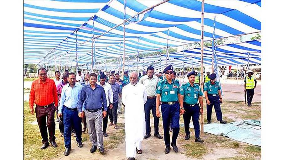 Mayor Khaleque visits main Eidgah in Khulna