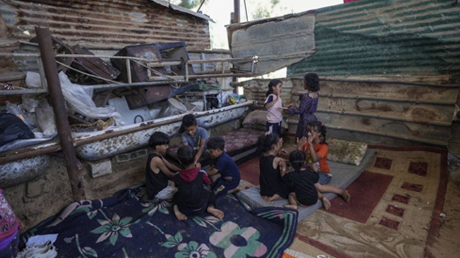 A usually joyous Muslim holiday reminds families in Gaza of  war’s punishing toll