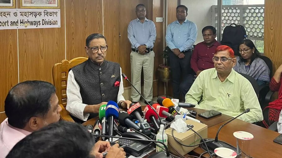 Quader blames reckless driving for surge in road crashes
