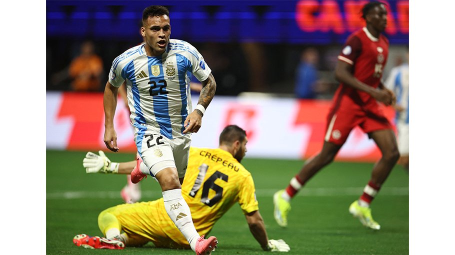 Argentina begin Copa defence with Canada win