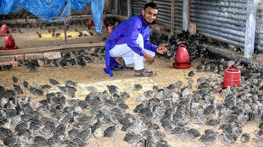 Koel farming makes him successful entrepreneur