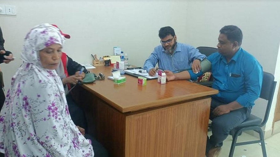 Free medical camp held in Gopalganj