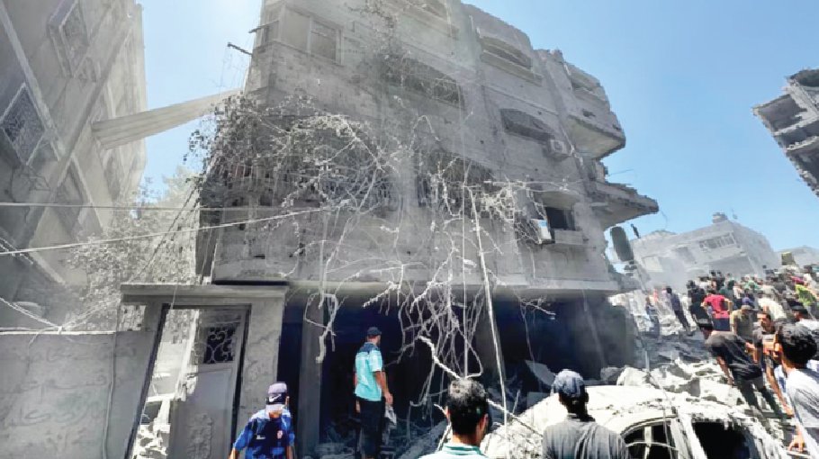 42 killed, 50 hurt in Israeli strikes