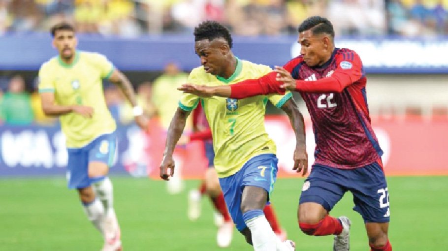 Brazil held to goalless draw by Costa Rica