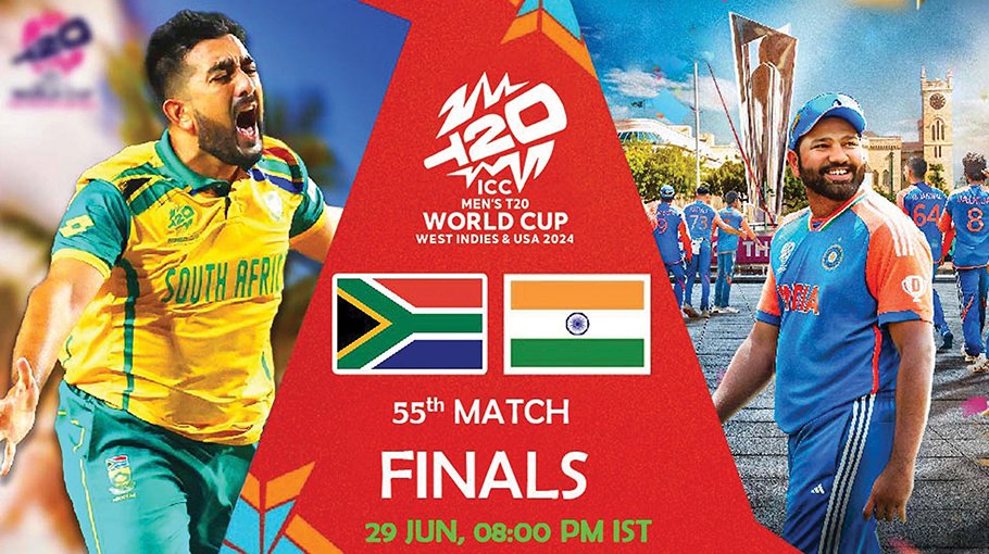 India, South Africa collide in T20 WC final today