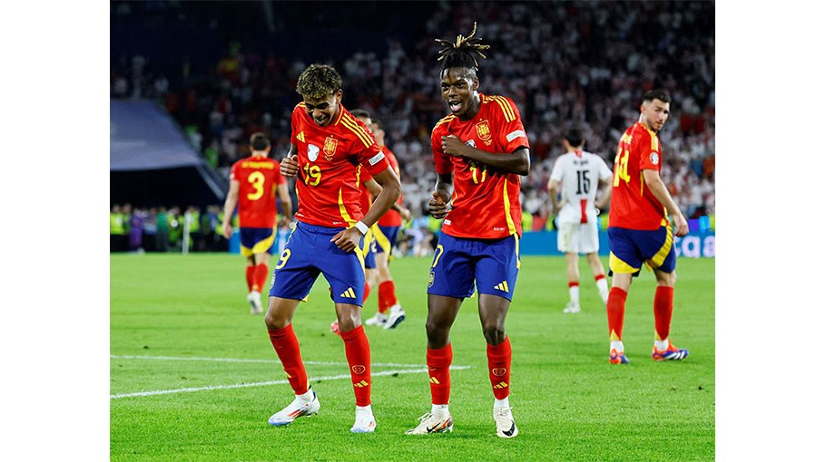Stunning Spain reach last 8