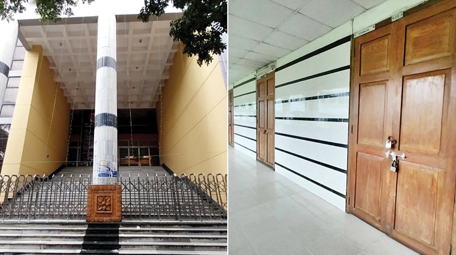 Teachers shut public univs