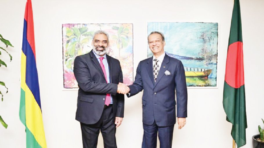 Bangladesh high commissioner meets Mauritius foreign minister