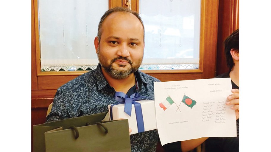 SAU teacher Dr Ibrahim wins prestigious Award in Italy