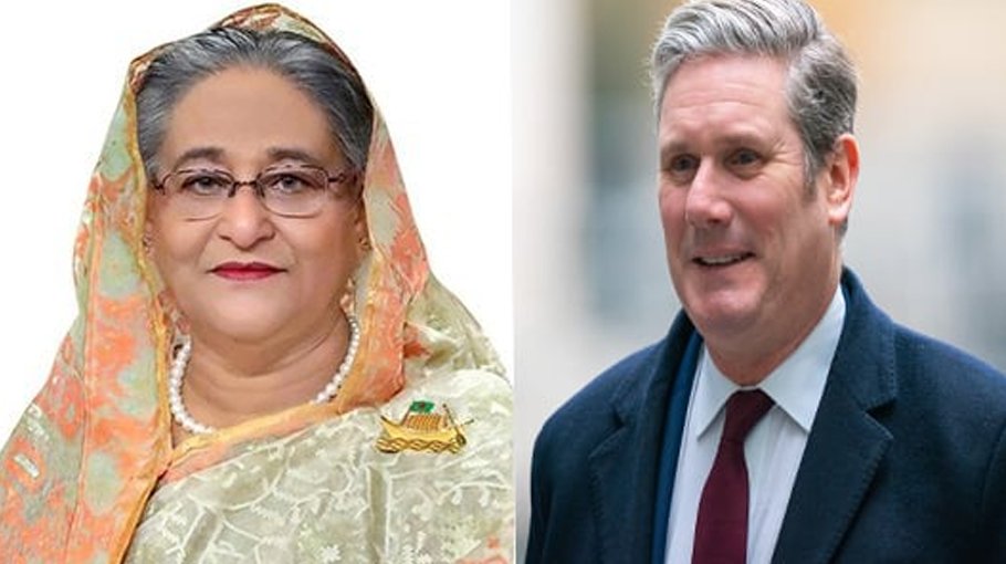PM greets new British Premier   Keir Starmer