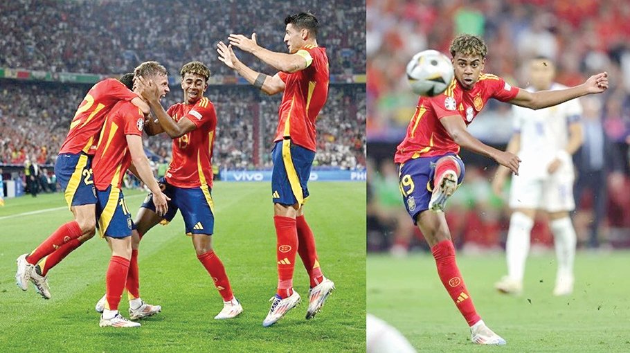 Spain edge France to reach final 