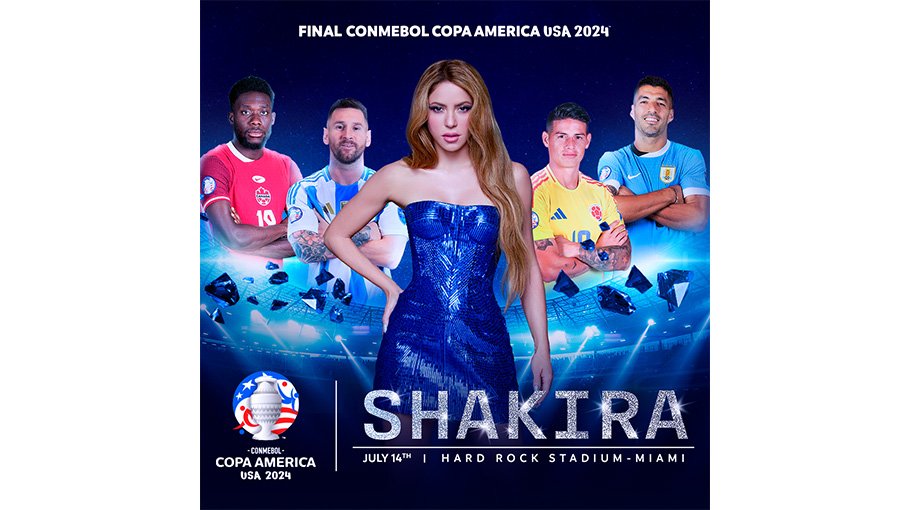 Shakira to make Copa America debut with halftime performance