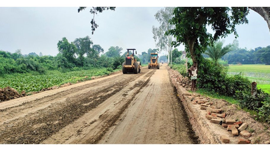 Work of Raninagar-Santahar regional highway progressing fast